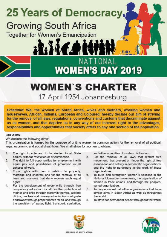 25 Years Of Democracy Growing South Africa Together For Women S Emancipation